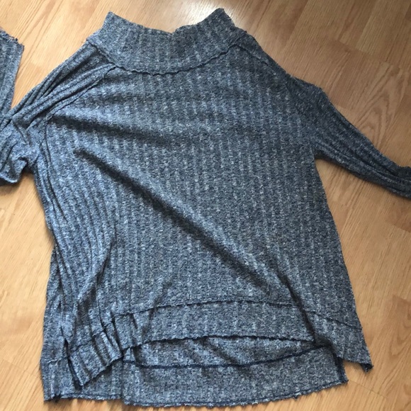 Free people oversized Clarissa mock neck sweater - Picture 4 of 8
